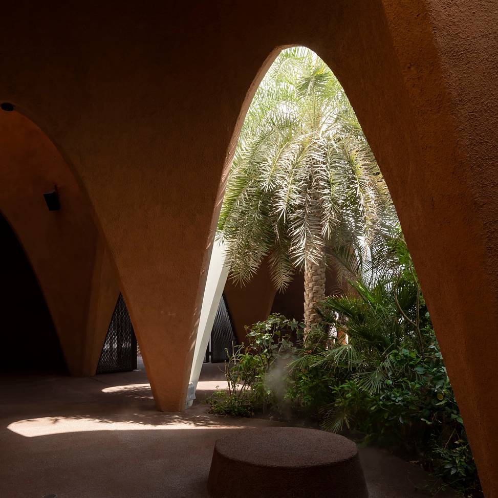 exhibition courtyard | photo © Andreas Keller