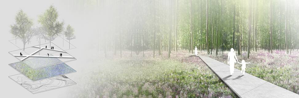 floating paths | axonometry & visualization