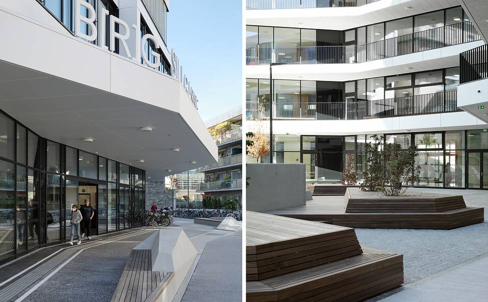 forecourt and courtyard | © paul ott photografiert