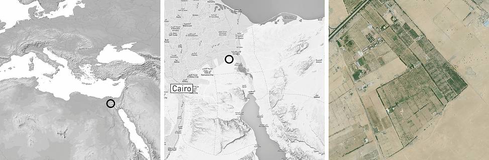 site | maps and aerial view