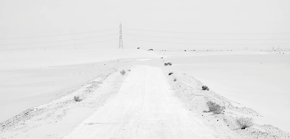 colliding of temporary and permanent structures | photo
