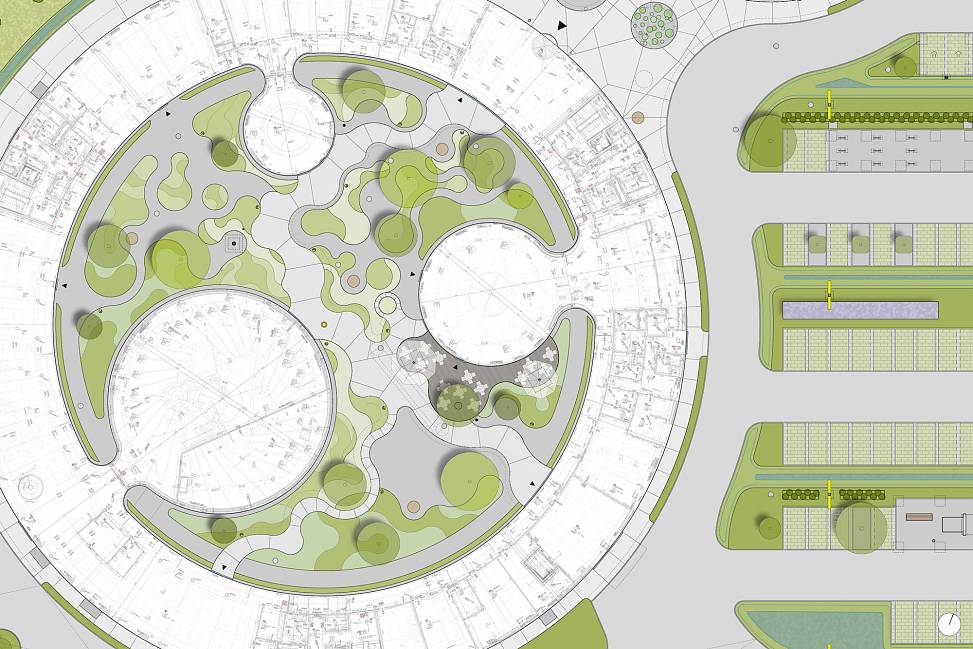 courtyard garden design plan