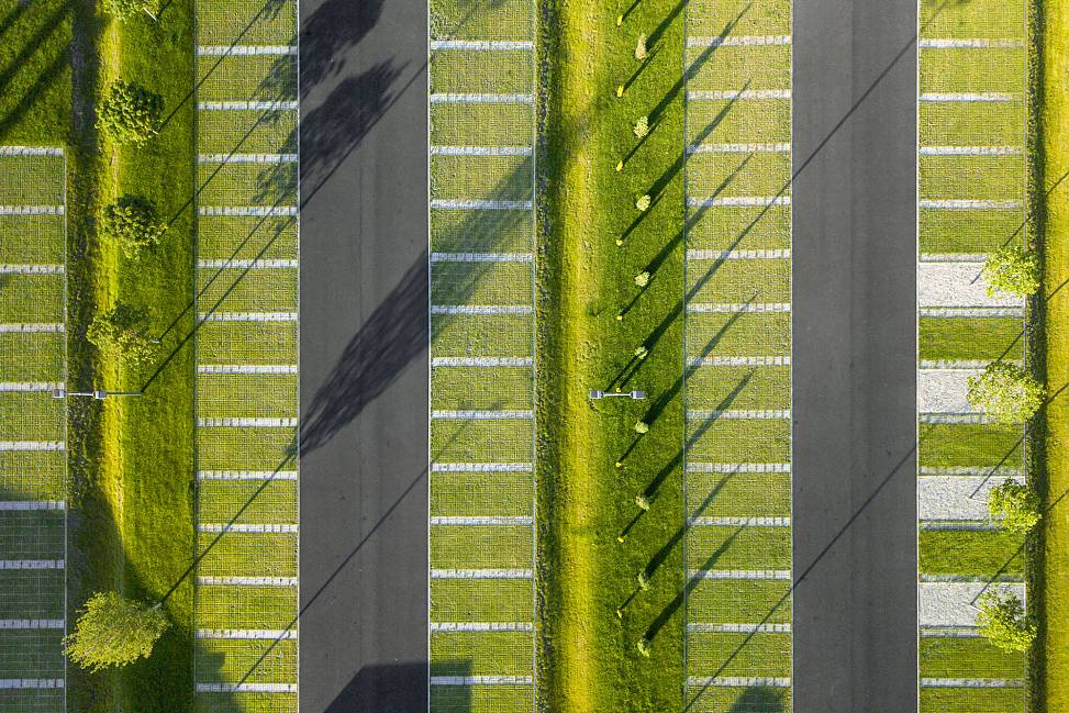 staff parking | drone photo © Chris Zenz