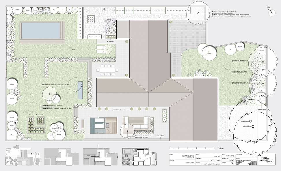 planting plan and conceptual diagrams